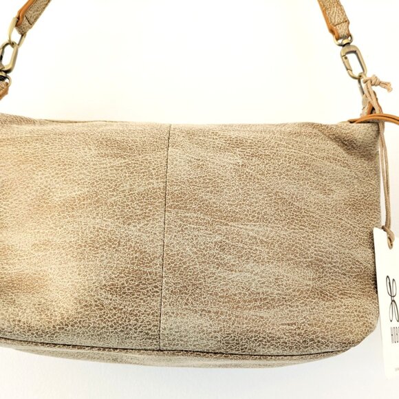 HOBO 🎄🎁 Kirby Crossbody Gold Leaf One Size Womens Bag Purse - Picture 9 of 13